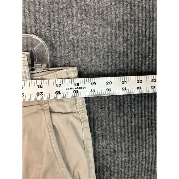 American Eagle Mens Chino Shorts Size 36 Tan Next Level Flex Mid Rise Casual - Picture 7 of 12